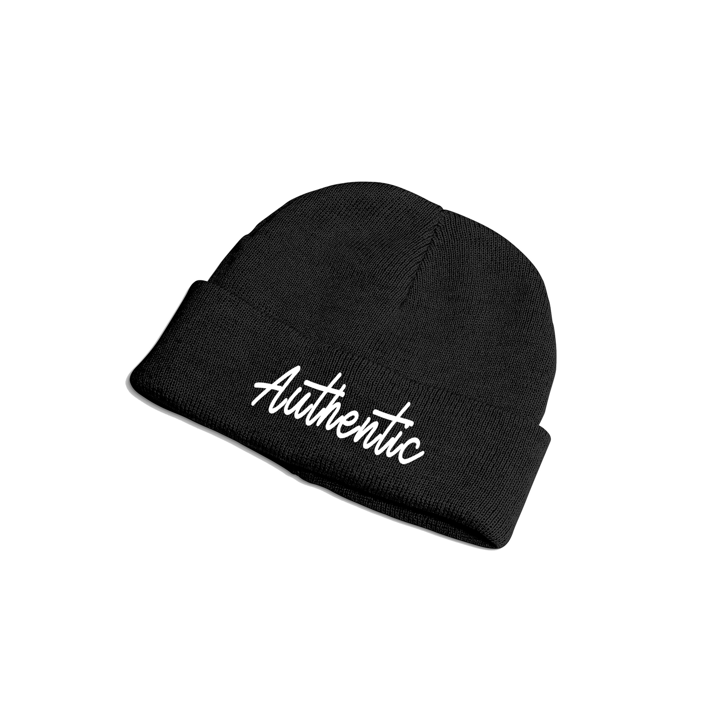 Authentic Black Beanie