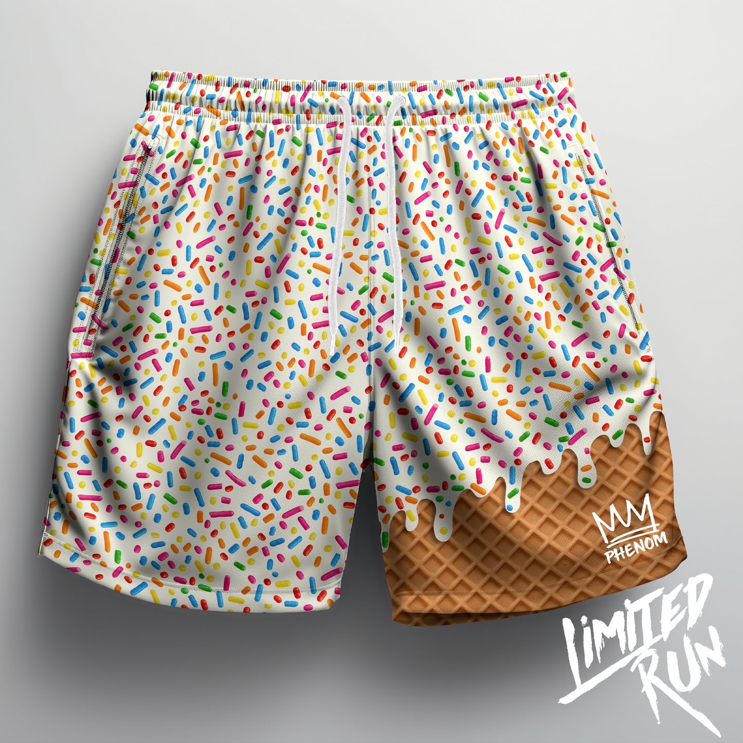 Vanilla with Sprinkles Ice Cream Shorts